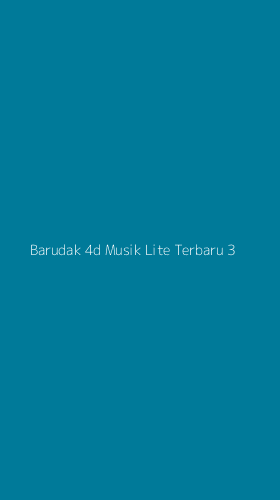 Tampilan Antarmuka Aplikasi Barudak 4d Musik Lite Terbaru - 3