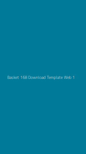 Tampilan Antarmuka Aplikasi Basket 168 Download Template Web - 1