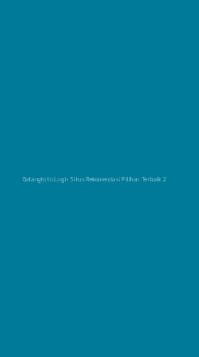 Tampilan Antarmuka Aplikasi Batangtoto Login Situs Rekomendasi Pilihan Terbaik - 2