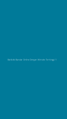 Tampilan Antarmuka Aplikasi Batik4d Bandar Online Dengan Winrate Tertinggi - 1