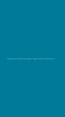Tampilan Antarmuka Aplikasi Bazartoto Daftar Cara Main Togel Colok Jitu Pemula - 3