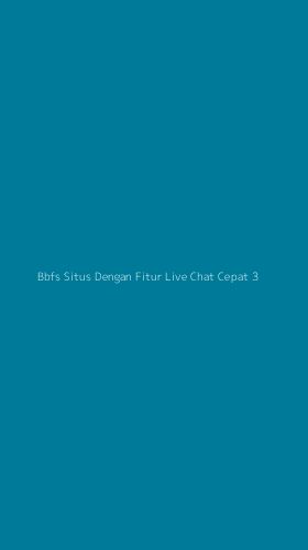 Tampilan Antarmuka Aplikasi Bbfs Situs Dengan Fitur Live Chat Cepat - 3