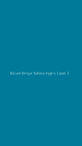 Tampilan Antarmuka Aplikasi Bdcuan Belajar Bahasa Inggris Cepat - 3