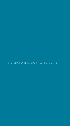 Tampilan Antarmuka Aplikasi Beat4d Data Sgp Hk Sdy Terlengkap Hari Ini - 1