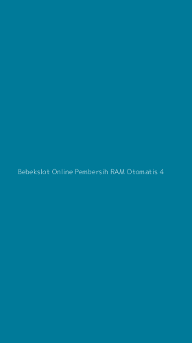 Tampilan Antarmuka Aplikasi Bebekslot Online Pembersih Ram Otomatis - 4