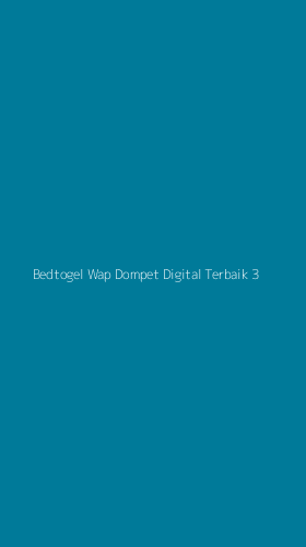 Tampilan Antarmuka Aplikasi Bedtogel Wap Dompet Digital Terbaik - 3