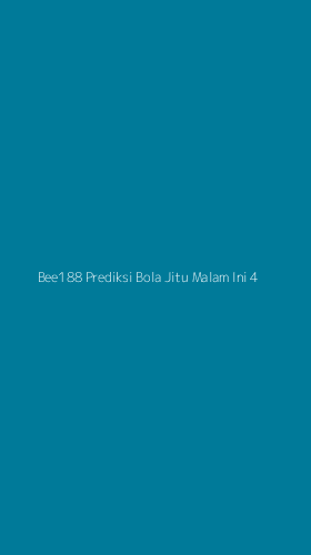 Tampilan Antarmuka Aplikasi Bee188 Prediksi Bola Jitu Malam Ini - 4