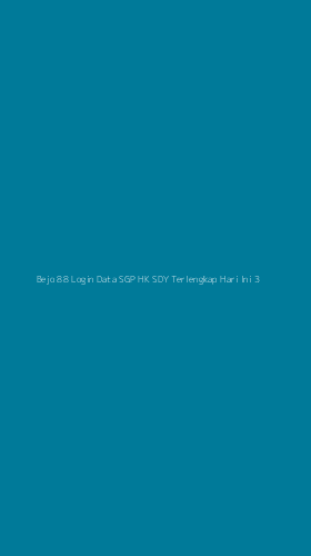 Tampilan Antarmuka Aplikasi Bejo 88 Login Data Sgp Hk Sdy Terlengkap Hari Ini - 3