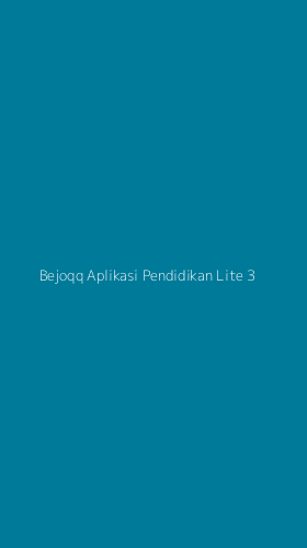Tampilan Antarmuka Aplikasi Bejoqq Aplikasi Pendidikan Lite - 3