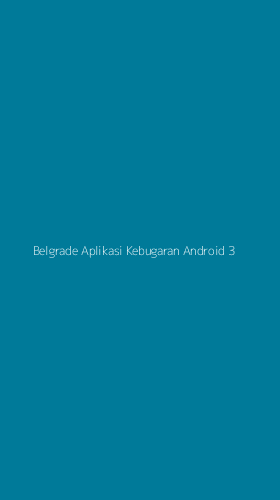 Tampilan Antarmuka Aplikasi Belgrade Aplikasi Kebugaran Android - 3
