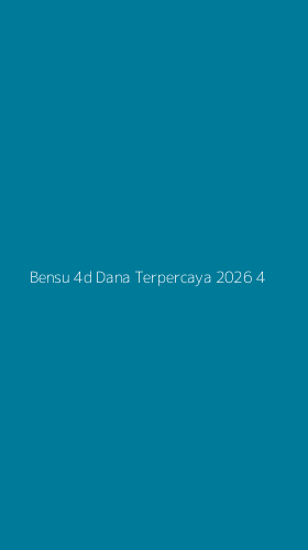 Tampilan Antarmuka Aplikasi Bensu 4d Dana Terpercaya 2026 - 4