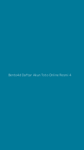 Tampilan Antarmuka Aplikasi Bento4d Daftar Akun Toto Online Resmi - 4