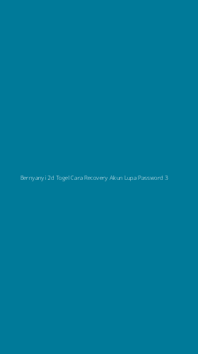 Tampilan Antarmuka Aplikasi Bernyanyi 2d Togel Cara Recovery Akun Lupa Password - 3