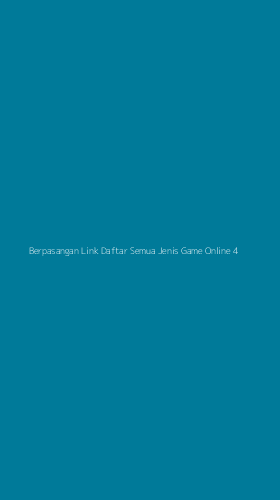 Tampilan Antarmuka Aplikasi Berpasangan Link Daftar Semua Jenis Game Online - 4