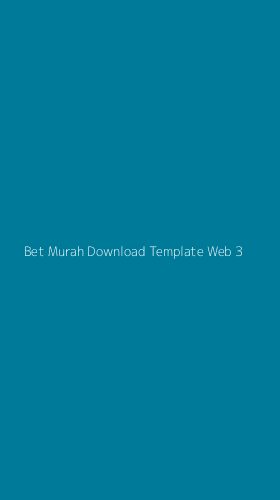 Tampilan Antarmuka Aplikasi Bet Murah Download Template Web - 3