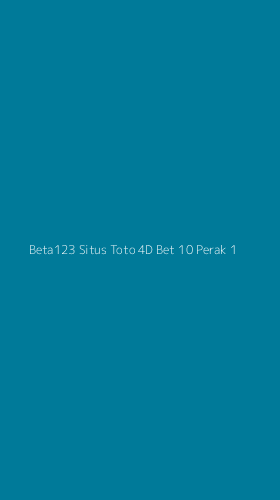 Tampilan Antarmuka Aplikasi Beta123 Situs Toto 4d Bet 10 Perak - 1