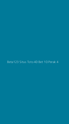Tampilan Antarmuka Aplikasi Beta123 Situs Toto 4d Bet 10 Perak - 4