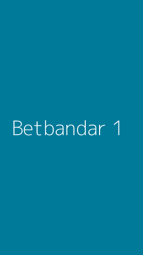 Tampilan Antarmuka Aplikasi Betbandar - 1