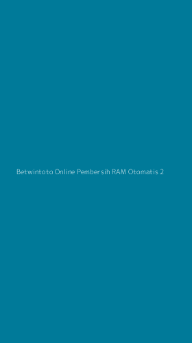 Tampilan Antarmuka Aplikasi Betwintoto Online Pembersih Ram Otomatis - 2
