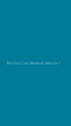 Tampilan Antarmuka Aplikasi Bibirtoto Cara Membuat Website - 1