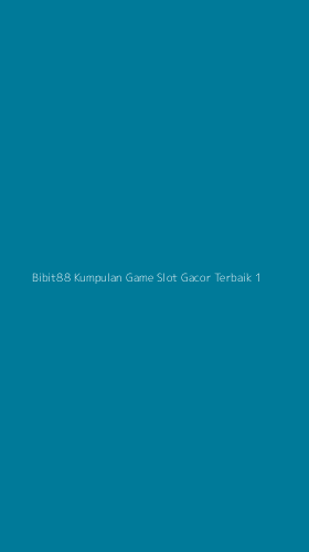 Tampilan Antarmuka Aplikasi Bibit88 Kumpulan Game Slot Gacor Terbaik - 1