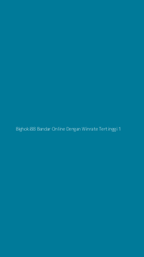 Tampilan Antarmuka Aplikasi Bighoki88 Bandar Online Dengan Winrate Tertinggi - 1