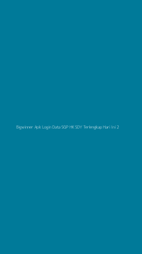 Tampilan Antarmuka Aplikasi Bigwinner Apk Login Data Sgp Hk Sdy Terlengkap Hari Ini - 2