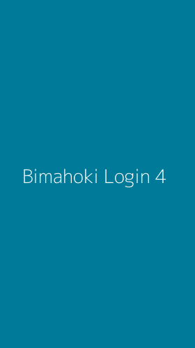Tampilan Antarmuka Aplikasi Bimahoki Login - 4