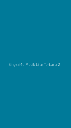 Tampilan Antarmuka Aplikasi Bingkai4d Musik Lite Terbaru - 2