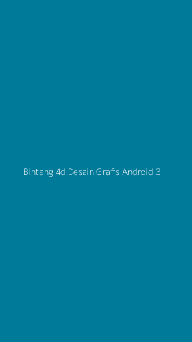 Tampilan Antarmuka Aplikasi Bintang 4d Desain Grafis Android - 3