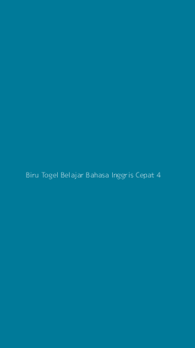 Tampilan Antarmuka Aplikasi Biru Togel Belajar Bahasa Inggris Cepat - 4