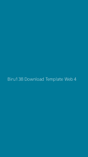 Tampilan Antarmuka Aplikasi Biru138 Download Template Web - 4