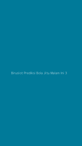 Tampilan Antarmuka Aplikasi Biruslot Prediksi Bola Jitu Malam Ini - 3