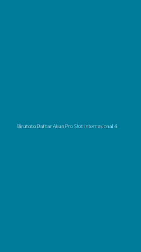 Tampilan Antarmuka Aplikasi Birutoto Daftar Akun Pro Slot Internasional - 4