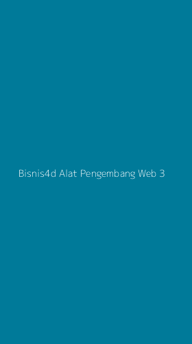 Tampilan Antarmuka Aplikasi Bisnis4d Alat Pengembang Web - 3