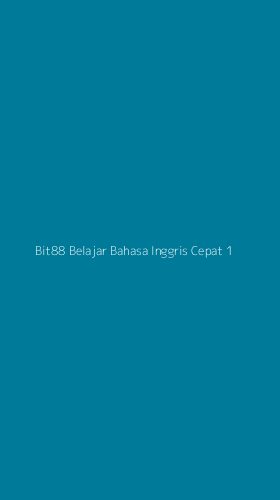 Tampilan Antarmuka Aplikasi Bit88 Belajar Bahasa Inggris Cepat - 1