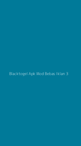 Tampilan Antarmuka Aplikasi Blacktogel Apk Mod Bebas Iklan - 3