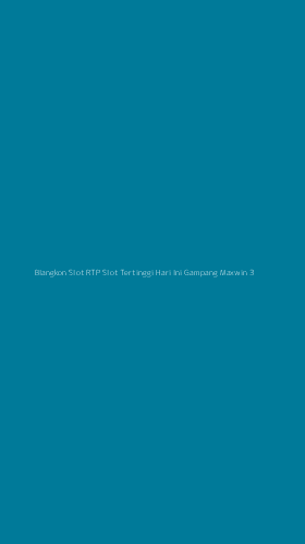 Tampilan Antarmuka Aplikasi Blangkon Slot Rtp Slot Tertinggi Hari Ini Gampang Maxwin - 3