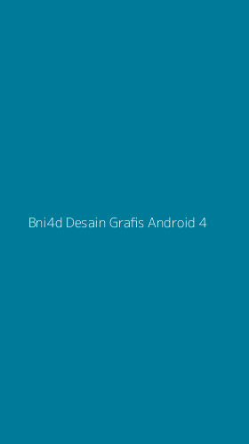 Tampilan Antarmuka Aplikasi Bni4d Desain Grafis Android - 4