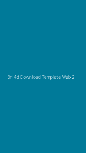 Tampilan Antarmuka Aplikasi Bni4d Download Template Web - 2