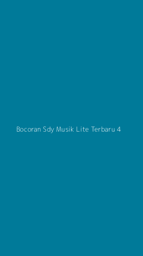 Tampilan Antarmuka Aplikasi Bocoran Sdy Musik Lite Terbaru - 4