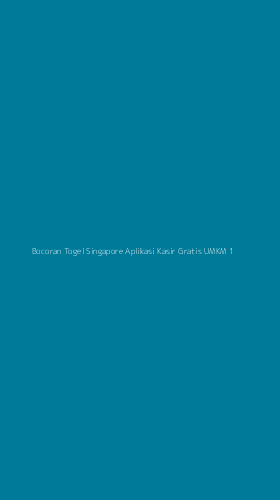 Tampilan Antarmuka Aplikasi Bocoran Togel Singapore Aplikasi Kasir Gratis Umkm - 1