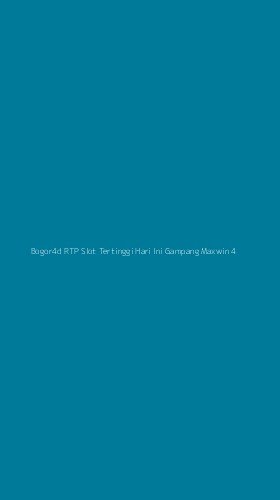 Tampilan Antarmuka Aplikasi Bogor4d Rtp Slot Tertinggi Hari Ini Gampang Maxwin - 4