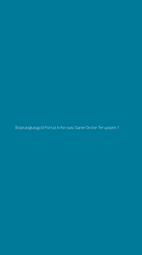 Tampilan Antarmuka Aplikasi Bolatangkasgold Portal Informasi Game Online Terupdate - 1
