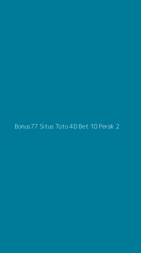 Tampilan Antarmuka Aplikasi Bonus77 Situs Toto 4d Bet 10 Perak - 2