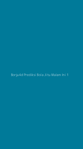 Tampilan Antarmuka Aplikasi Borju4d Prediksi Bola Jitu Malam Ini - 1