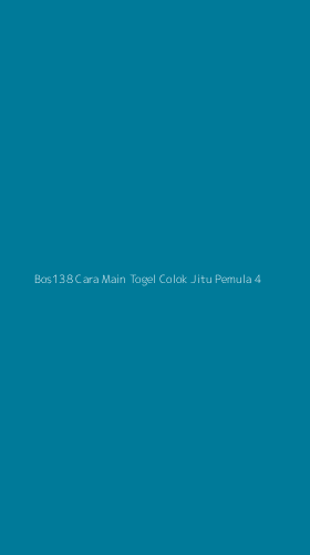 Tampilan Antarmuka Aplikasi Bos138 Cara Main Togel Colok Jitu Pemula - 4