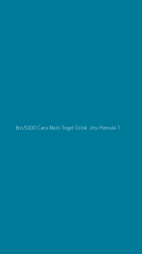 Tampilan Antarmuka Aplikasi Bos5000 Cara Main Togel Colok Jitu Pemula - 1