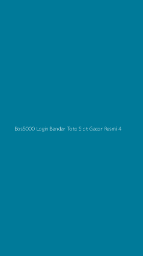 Tampilan Antarmuka Aplikasi Bos5000 Login Bandar Toto Slot Gacor Resmi - 4