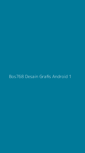 Tampilan Antarmuka Aplikasi Bos768 Desain Grafis Android - 1